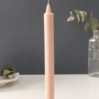 Ароматическая свеча парафиновая хозяйственная, 2&times;19 см, 55 г, капучино