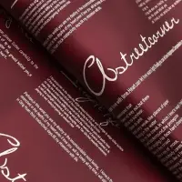 Пленка для цветов, винный, 58&times;58 см