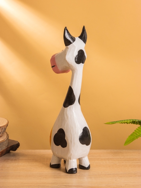 Сувенир "Коровка" дерево 10х7х30 см