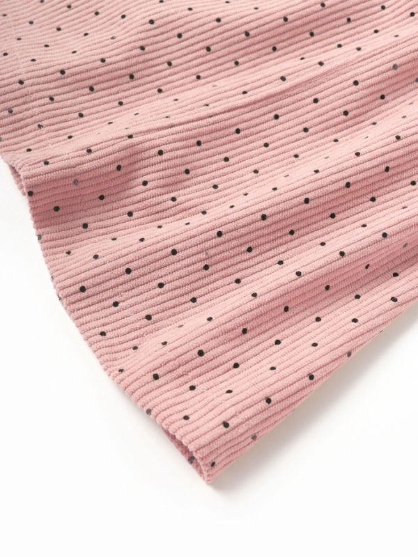 Юбка детская Крошка Я "Горошек", рост 86-92 см, розовый