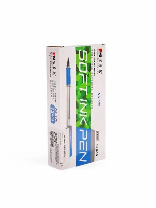 Ручка шариковая 0.8 мм, стержень синий на масляной основе