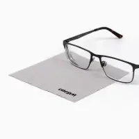 Салфетка для очков OneSun, 13*13см, цвет серый