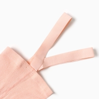 Колготки детские с лямками MINAKU, цв.персиковый, рост 74-80