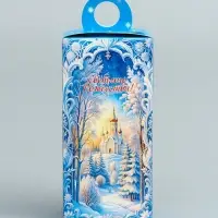 Подарочная новогодняя коробка &laquo;Рождественский звон&raquo; , сюрприз 11&times;6&times;21 см