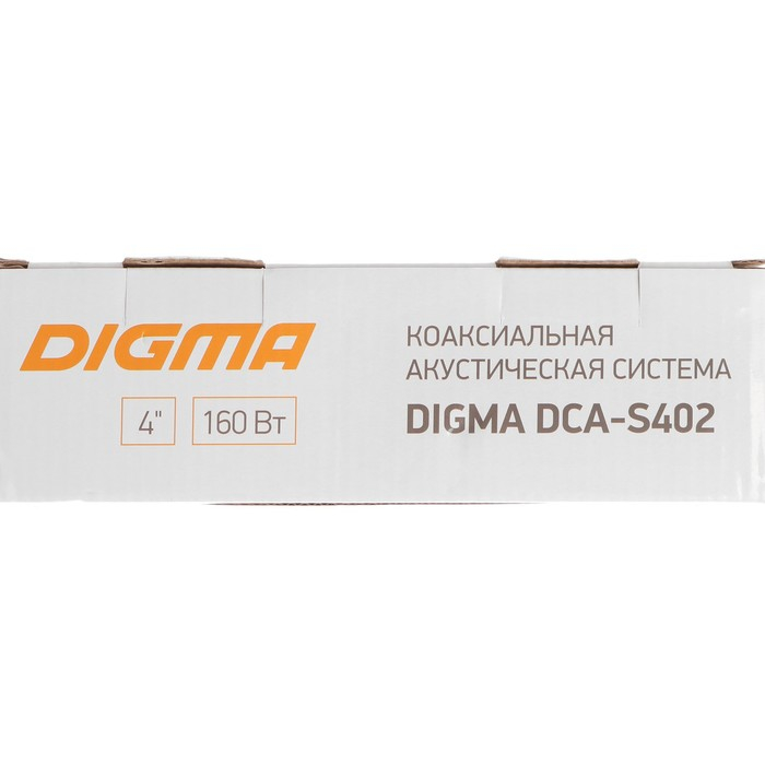 Акустическая система Digma DCA-S402, 10 см, 160 Вт, набор 2 шт