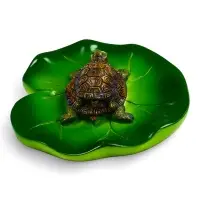 Садовая фигура 10 х 11 х 6 см  водоплавающая  "Черепашки"