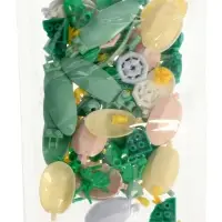 UNICON Конструктор Mini Blocks Тюлпаны 175 деталей, свет