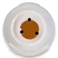 Горшок цветочный с поддоном 2,5 л, d18/h16 см белый керамика, "Голландия" (М)