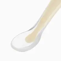 Mum&Baby Ложка для первого прикорма в контейнере, бежевая