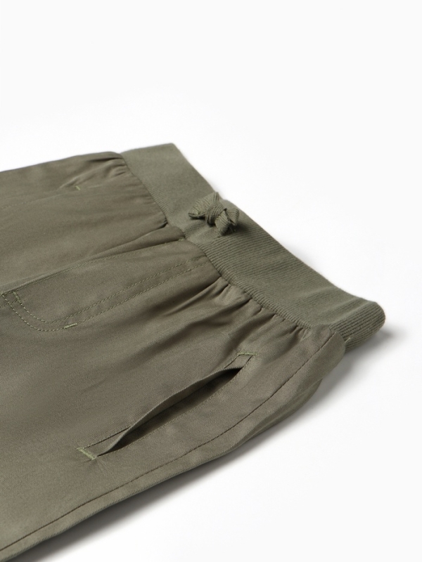 Брюки детские KAFTAN р. 30 (98-104 см), зеленый Брюки детские KAFTAN р. 30 (98-104 см), зеленый