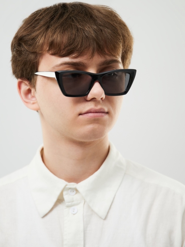 Очки солнцезащитные женские, uv 400, ширина 14.3 см, дужка 13.5 см, линза 6.3 х 4.5 см