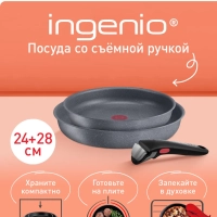 Набор посуды Ingenio Natural Force 24 28 см, Франция
