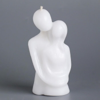 Свеча фигурная "Влюбленные", 12 см, белая Свеча фигурная "Влюбленные", 12 см, белая