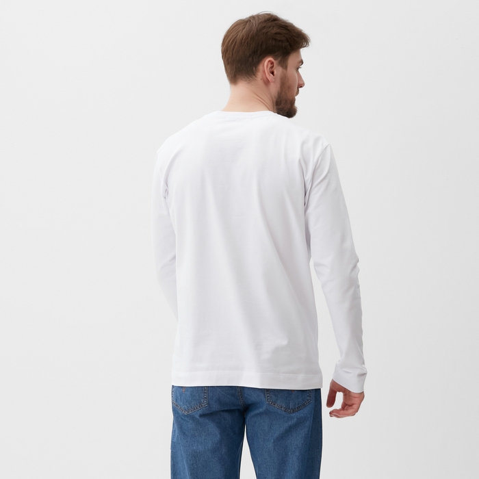 Лонгслив мужской MIST Men's casual размер 52, белый Лонгслив мужской MIST Men's casual размер 52, белый