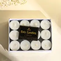 Набор чайных свечей 24 шт, d 37 мм, 15 гр, 3 часа горения