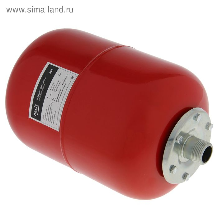 Бак расширительный Oasis RV-8, для систем отопления, вертикальный, 8 л