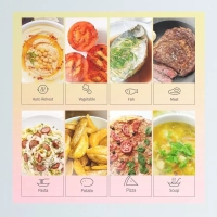 Встраиваемая микроволновая печь CBM200GB, 20 л, 8 программ