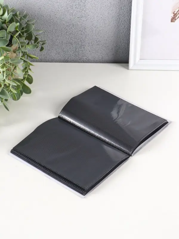 Фотоальбом "Вдохновение" 36ф 10X15см, ПП карм.,мягкая обложка, черные страницы