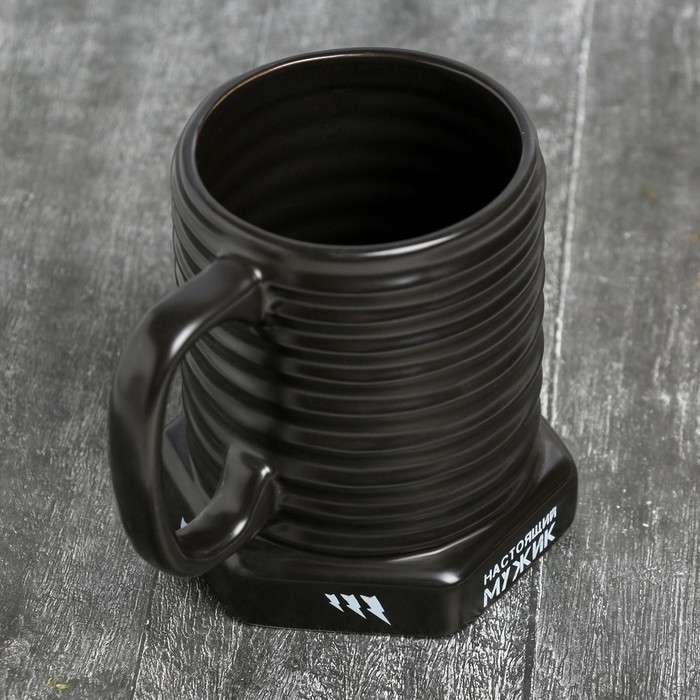 Кружка-болт &laquo;Настоящий мужик&raquo;,400 мл