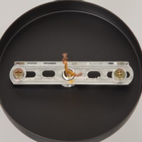 Люстра "Кон" 3х40Вт Е27 черный 50х50х43см