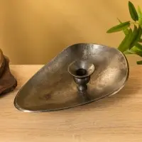 Подсвечник "Средневековье" алюминий 25,5х18х7,5 см