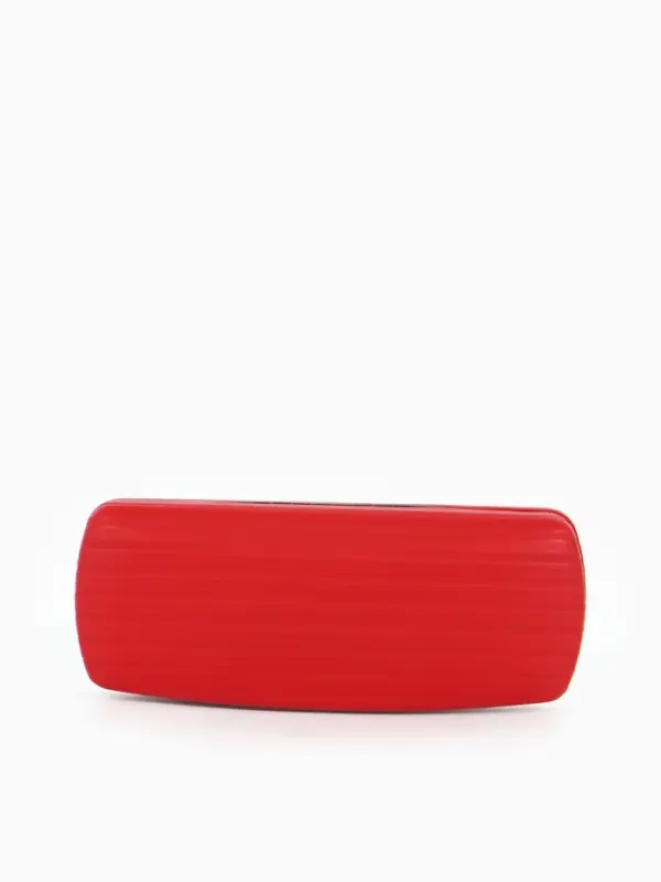 Футляр для очков Июнь2501, 16*6,5*3,5 см, хлопушка, красный