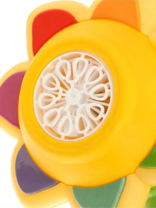 Генератор мыльных пузырей "Цветочек", световые эффекты, работает от батареек