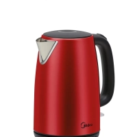 Чайник электрический MK-8022, металл, 1.7 л, красный