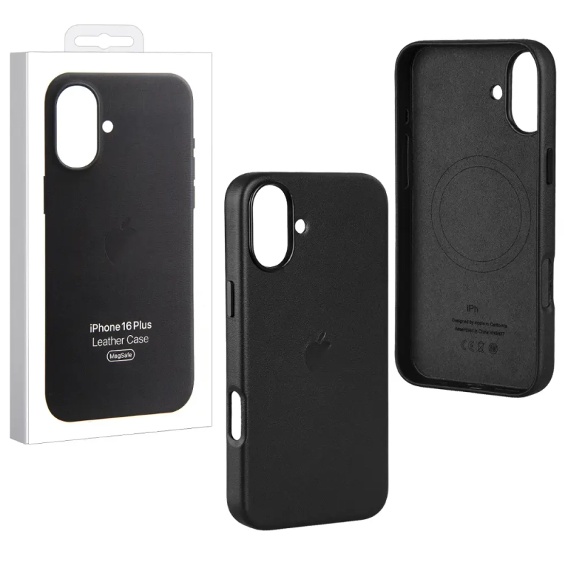 Чехол iPh 16 Plus Leather Case 100% ORG