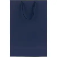 Пакет бумажный Porta M, темно-синий