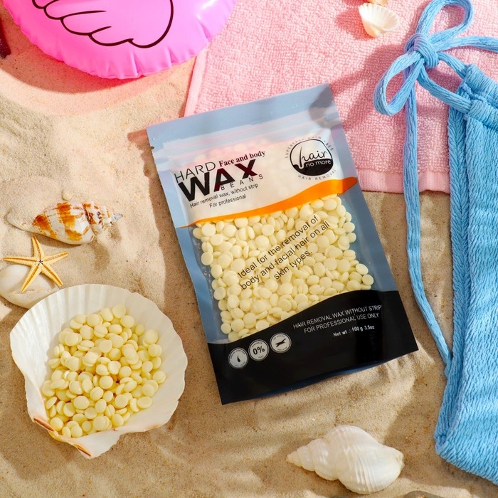 Воск для депиляции пленочный Молоко, 100 грамм Воск для депиляции пленочный Молоко, 100 грамм