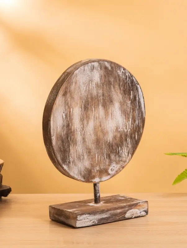 Сувенир на подставке "Голова слона" дерево 25х10х32 см