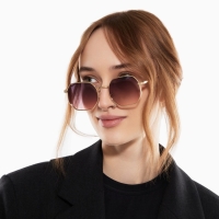 Очки солнцезащитные uv 400, дужка 12.8 см, ширина 12.8 см, линза 4.6&times;5.4 см