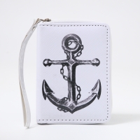 Кошелёк детский на молнии «Выбражулька», цвет белый Кошелёк детский на молнии «Выбражулька», цвет белый