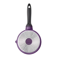 Ковш кухонный 1,5л сотейник с крышкой антипригарный литой