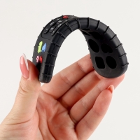 Прорезыватель силиконовый для зубов &laquo;Пульт от телевизора&raquo;, от 0 мес., чёрный