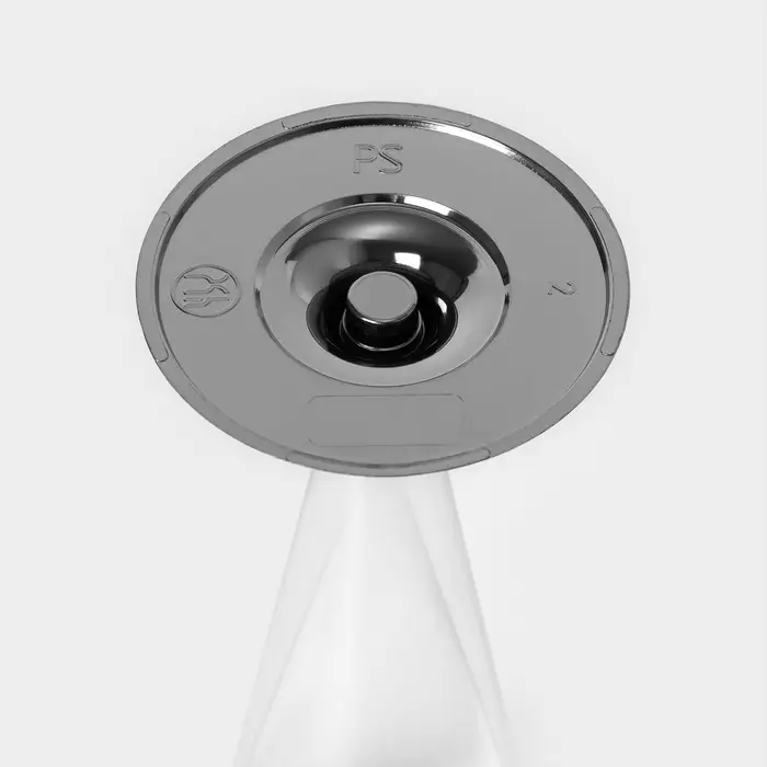 Бокал пластиковый одноразовый для шампанского &laquo;Флютэ&raquo;, 150 мл, с металлизированными каемками, цвет прозрачный, 6 шт/уп