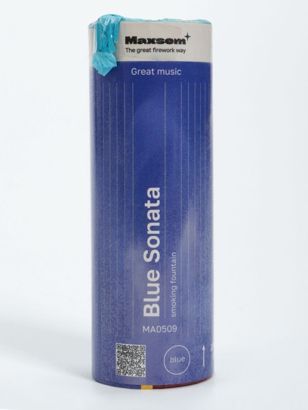 Цветной дым синий, заряд 1,75 дюйма, МАКСИ, очень высокая интенсивность, 30 сек Цветной дым синий, заряд 1,75 дюйма, МАКСИ, очень высокая интенсивность, 30 сек