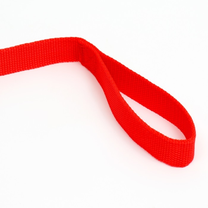 Поводок 1,2 м х 2,5 см, красный Поводок 1,2 м х 2,5 см, красный