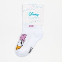 Носки для девочки &laquo;Дейзи&raquo;, DISNEY, 18-20 см, цвет белый