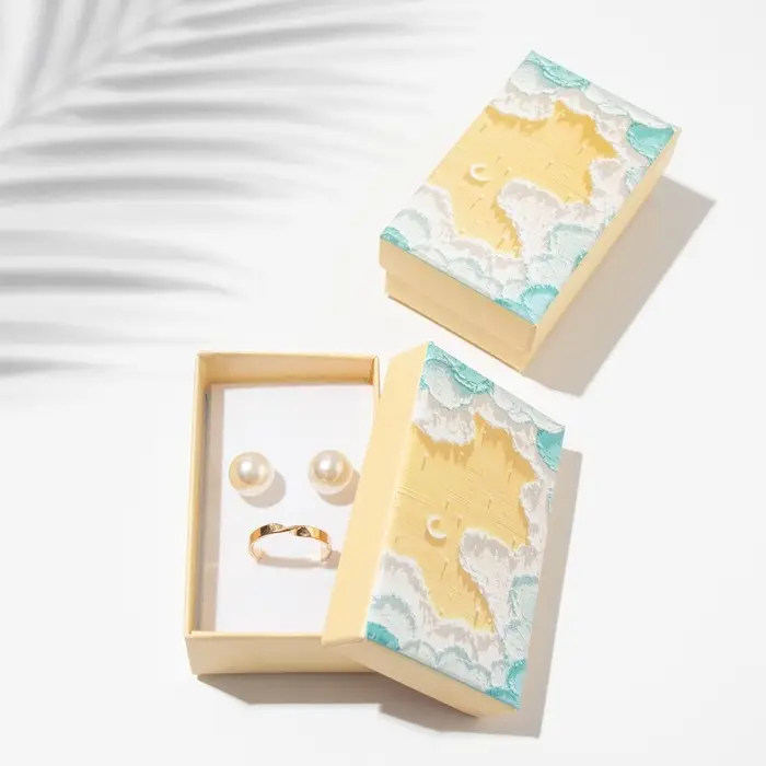 Коробочка подарочная под набор &laquo;Живопись&raquo;, 5&times;8 (размер полезной части 4.5&times;7.5 см), цветная, вставка белая