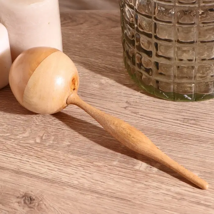 Сувенирный музыкальный инструмент &laquo;Маракас&raquo;, 25&times;7&times;7 см, дерево, лак