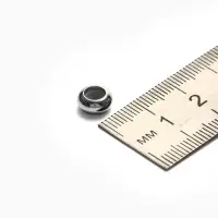 Шарм разделитель для бусин &laquo;Стоппер&raquo;, цвет серебро