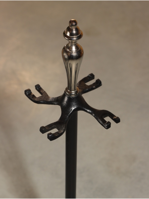 Каминный набор "Отдых" сталь, 4 предмета, 15х15х66 см