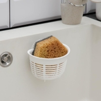 Держатель подвесной на присосках econova Helper, 10,3&times;8,4&times;7,1 см, цвет белый