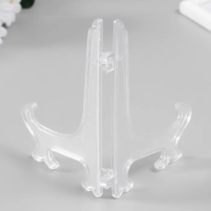 Подставка для тарелок 17.5 см, d=18-20 см, прозрачная