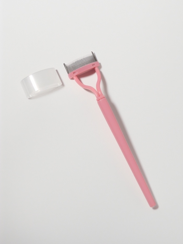 Расчёска - разделитель для ресниц, 14 × 3 см, цвет розовый Расчёска - разделитель для ресниц, 14 × 3 см, цвет розовый