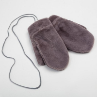 Варежки женские MINAKU "Нежные", р-р 22см, цв. серый Варежки женские MINAKU "Нежные", р-р 22см, цв. серый