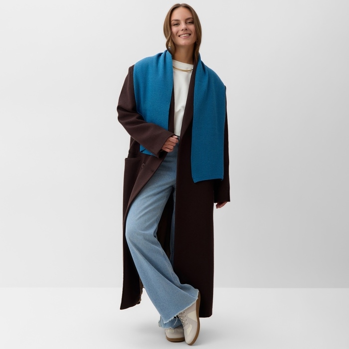 Шарф женский MIST,синий, 21*140 см Шарф женский MIST,синий, 21*140 см