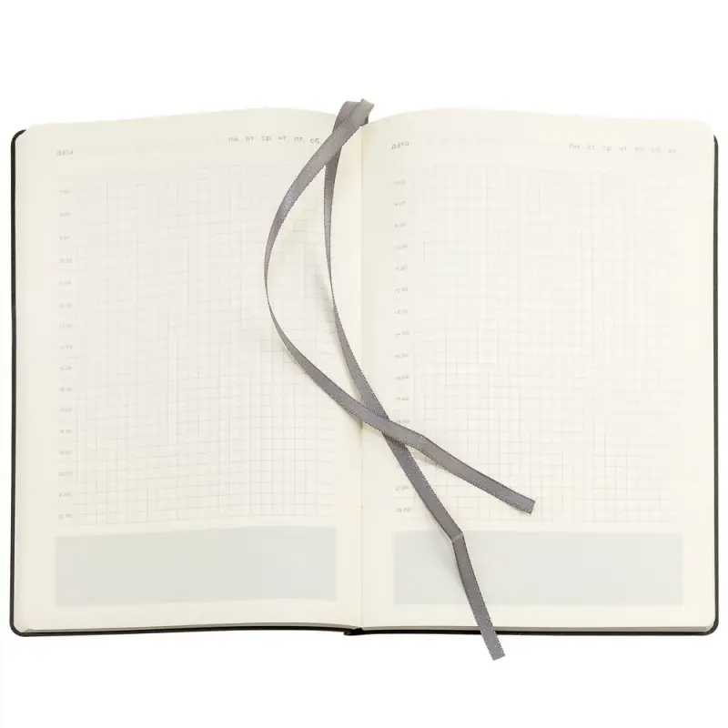 Ежедневник Lable Touch, недатированный, темно-серый